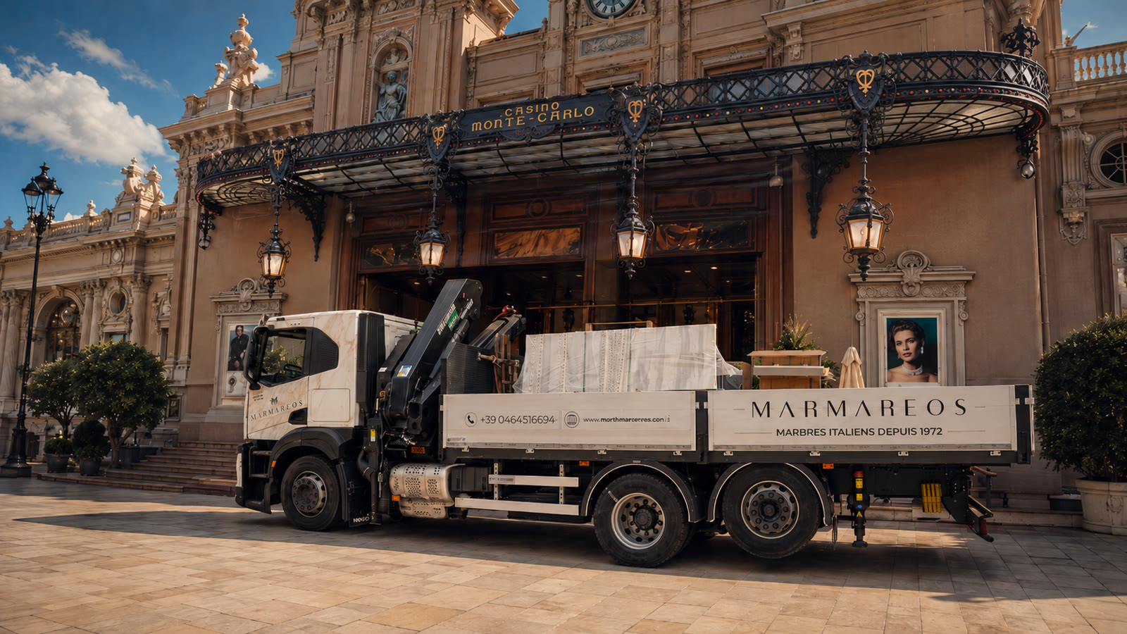 Monte-Carlo — delivery at Casino square
