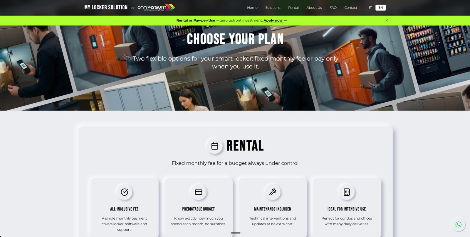 My Locker Solution — site